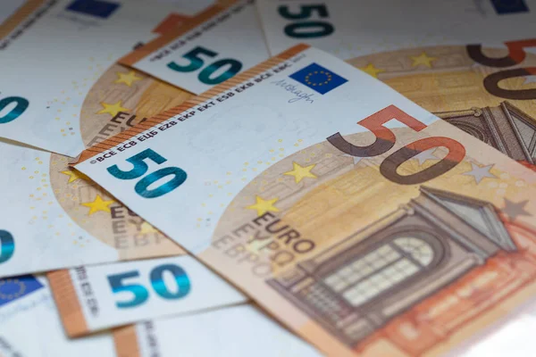 50 euro banknot closeup