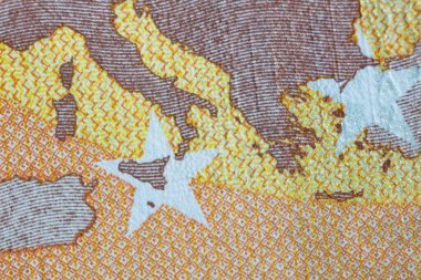 50 euro banknot closeup