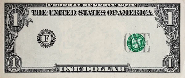 Dollar Grenze Mit Leerem Mittelbereich — Stockfoto