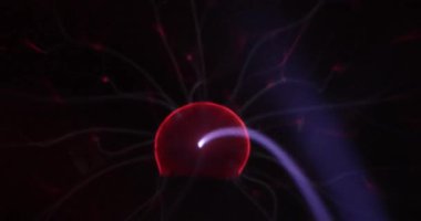 Elektrik akımlı ve lifli plazma küresi