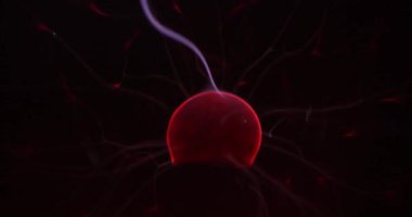 Elektrik akımlı ve lifli plazma küresi