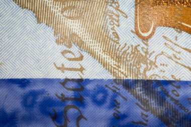 Makro Vuruş 100 Dolarlık Bill Güvenlik Kurdelesi