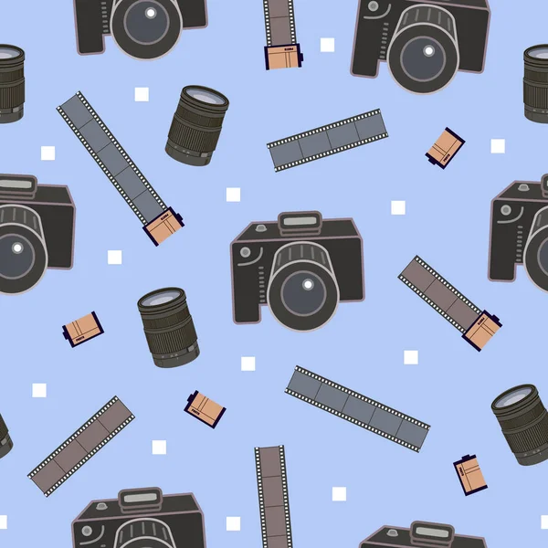 fotoğrafik donanımlar Dikişsiz desen, fotoğraf kağıdı, arka plan, el ilanları ve posterler fotoğrafçılar için kaydırma için dekorasyon