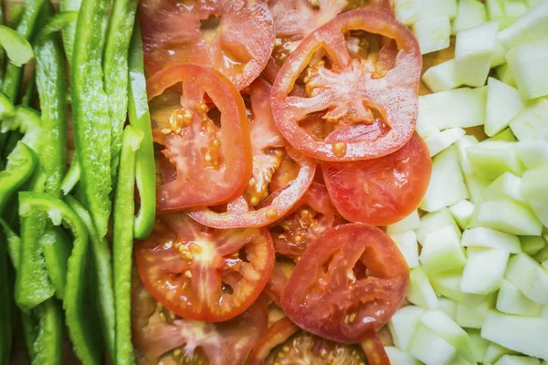 Close up - salad bar