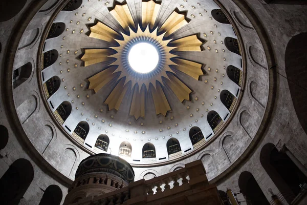 Kyrkan Den Heliga Sepulcher Interiören — Stockfoto