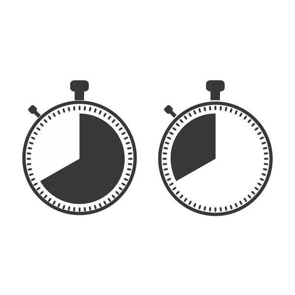 Il 40 secondi, minuti cronometro icona — Vettoriale Stock
