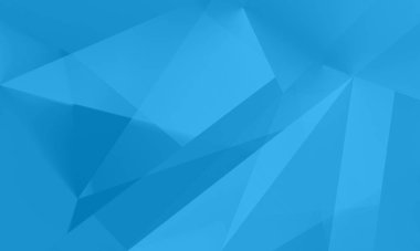 Poligonal mozaik mavi arka plan, zemin ile içerik için yer boşaltın