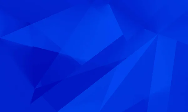 Абстрактный Многоугольный Синий Фон Пустой Задник Местом Контента — стоковое фото