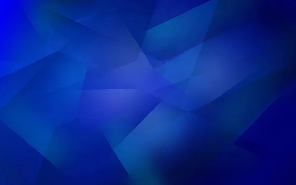 Fond Mosaïque Abstrait Polygonale Bleu Foncé Modèle Conception Créative — Photo