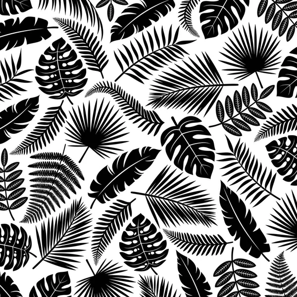 Tropikal yaprak arka plan. Boyut ve renk, vektör düzenleme