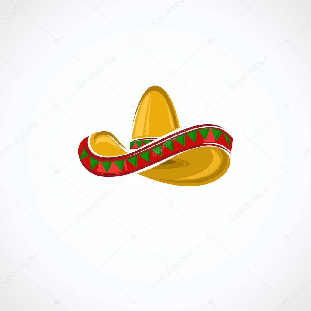 Sombrero set. Icon sombrero. Vector