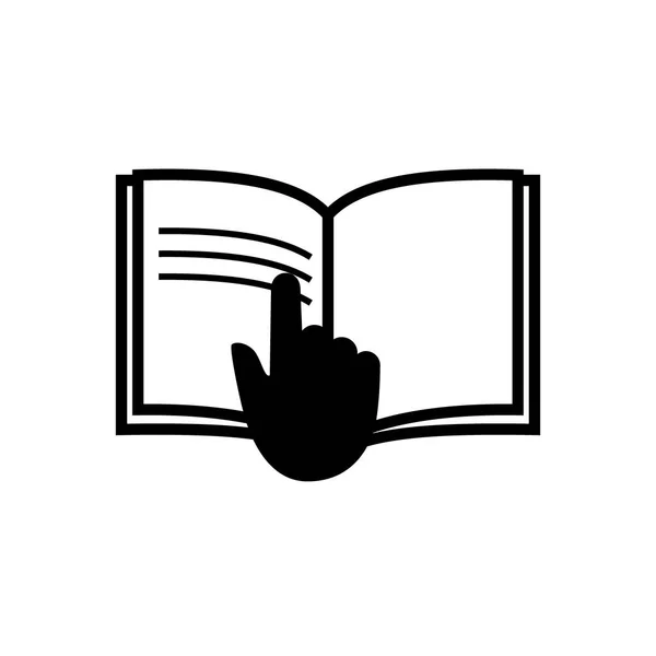 Leer Símbolo Embalaje Manual Leer Signo Del Icono Instrucciones — Vector de stock