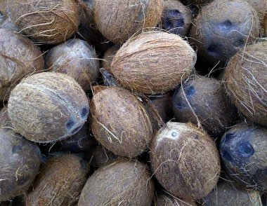 soyulmuş arka plan hindistancevizi, closeup hindistancevizi