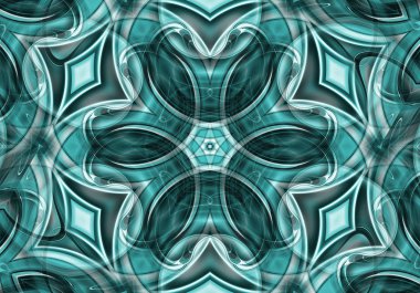 oluşan çizgiler ve fütüristik soyut şekiller, soyut sanat tarafından arka plan