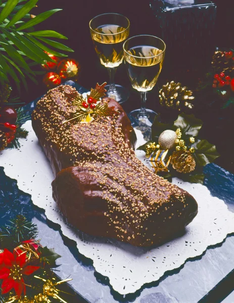 Alimentos tradicionales de Navidad . —  Fotos de Stock