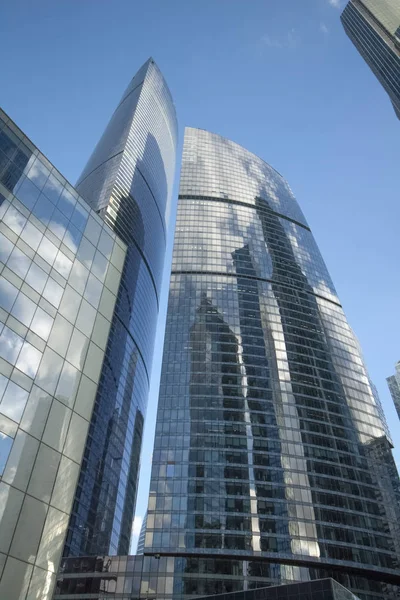 Moskova-City, mimari, gökdelen, kule bina, gök, mavi