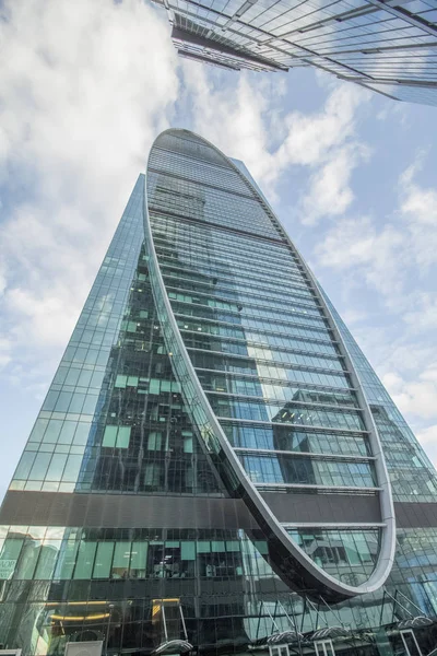 Moskova-City, mimari, gökdelen, kule bina, gök, mavi