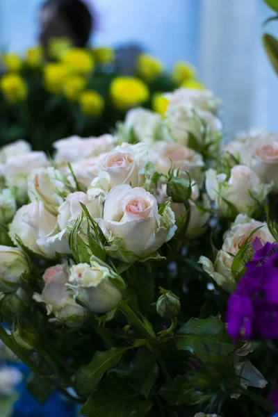 narin beyaz gül buketi