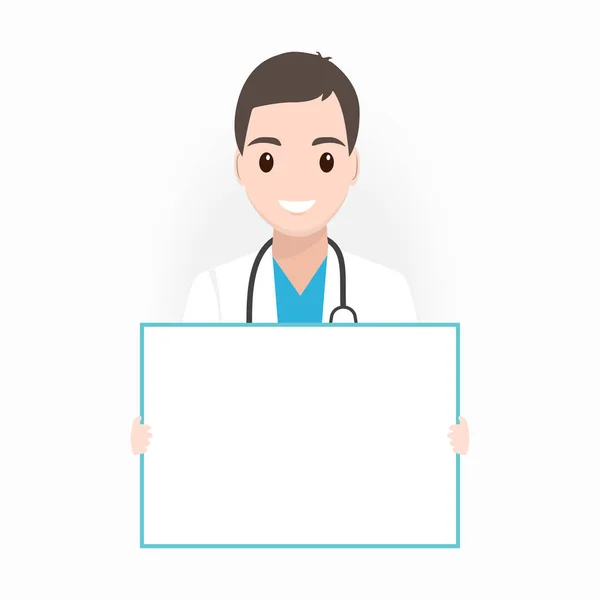 Γιατρός Πινακίδα Και Ιατρική Παρουσίαση Εικονίδιο Εικονογράφηση — Διανυσματικό Αρχείο