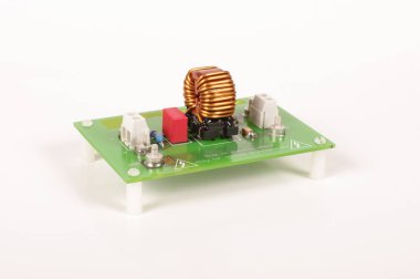 Power supply filter for reducing EMC problems clipart
