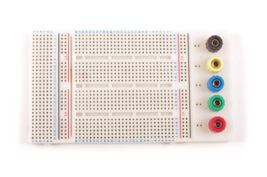 Breadboard solderless elektronik prototip ve test yeni şemalar için