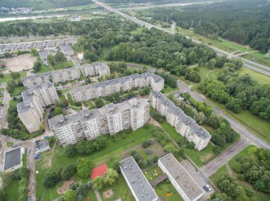 Çok öykülü dairelerde Kaunas, Eiguliai district, Litvanya