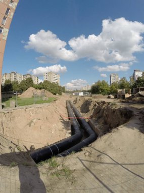 Kaunas, Litvanya Merkezi Isıtma sisteminin yenileme çalışmaları