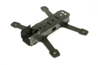 Drone derleme yarış başlangıç. Karbon fiber yapılan dronun dayanıklı çerçeve