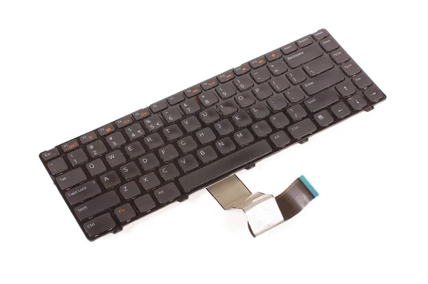 Ersatz Der Laptop Tastatur Isoliert Auf Weißem Hintergrund — Stockfoto
