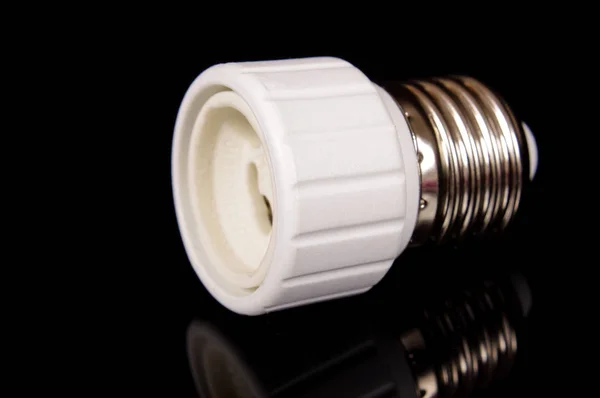 Glühbirnenadapter Für Schraube E27 — Stockfoto