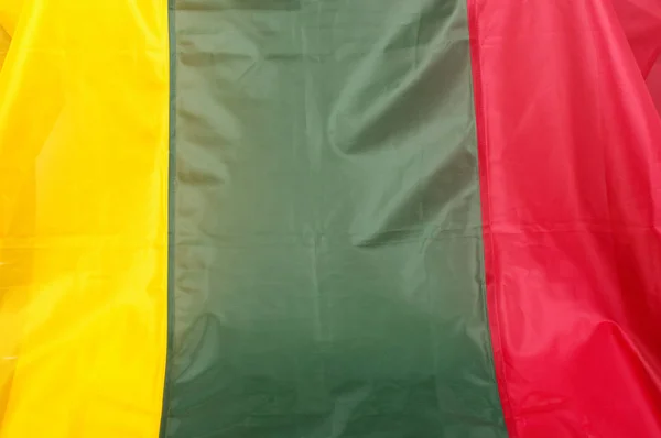 Flag Lithuania Green Yellow Red — Stock Photo, Image