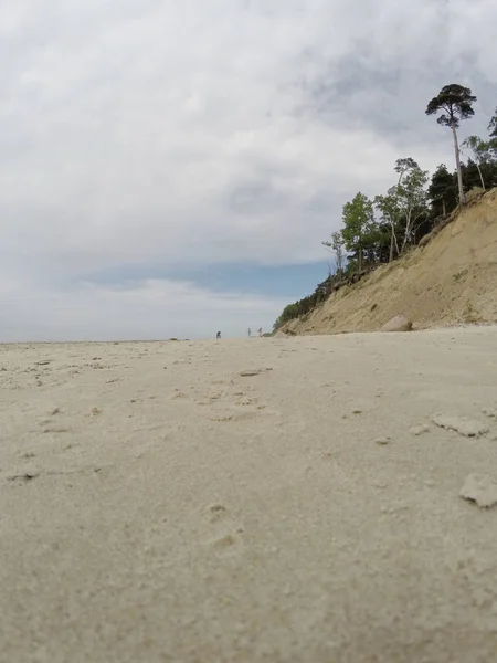 Playa Sombrero Holandés Olando Kepure Situada Cerca Karkle Klaipeda Lituania —  Fotos de Stock