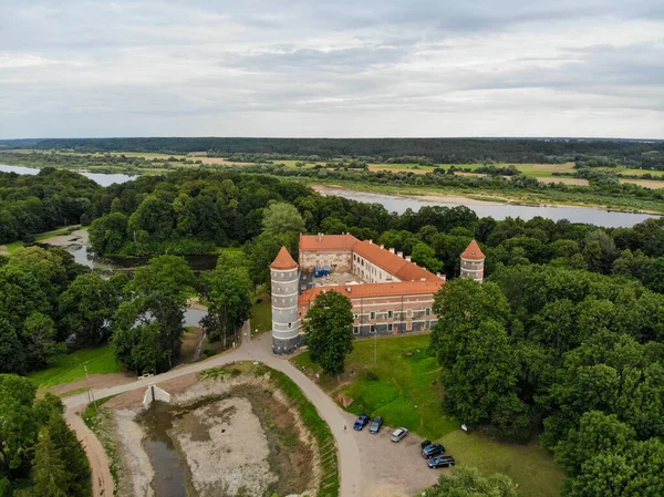 Historiska Panemune Slott Vytenai Jurbarkas Distrikt Litauen Nära Floden Nemunas — Stockfoto