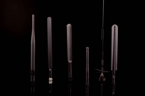 Antenne Monopole Transmission Radiofréquences Pour Internet Des Objets Technologie Iot — Photo