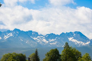 Güzel manzara Lehçe Tatra Mountain