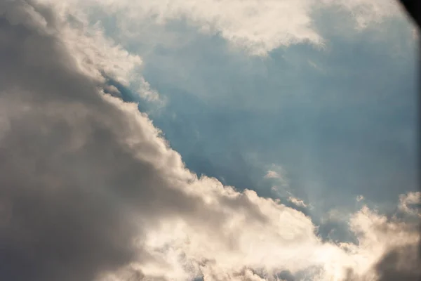 Grijze Donkere Wolken Dramatische Scène Achtergrond — Stockfoto