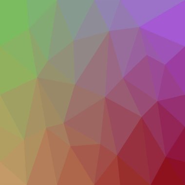 Desen arka plan - vektör grafiği üçgenler renkli sesleri, geometrik soyut üçgen döşenir