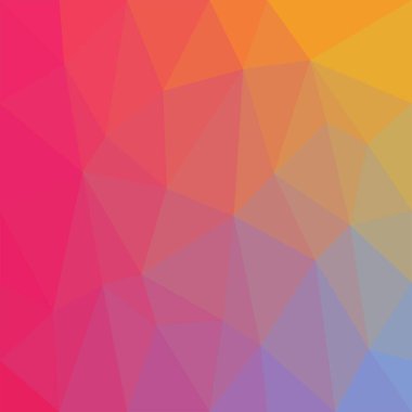 Desen arka plan - vektör grafiği üçgenler renkli sesleri, geometrik soyut üçgen döşenir