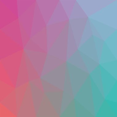 Desen arka plan - vektör grafiği üçgenler renkli sesleri, geometrik soyut üçgen döşenir