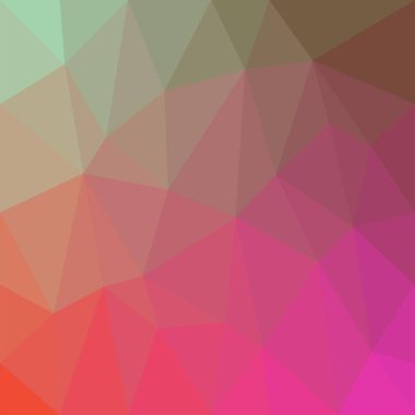 Desen arka plan - vektör grafiği üçgenler renkli sesleri, geometrik soyut üçgen döşenir