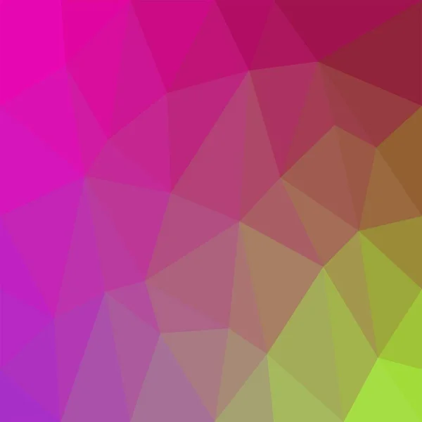 几何抽象三角平铺图案背景 矢量图形从三角形在多彩的色调 — 图库矢量图片