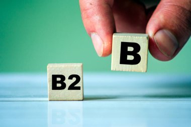 Tahta bloğu elle çevir ve B2C metnini B2B olarak değiştir