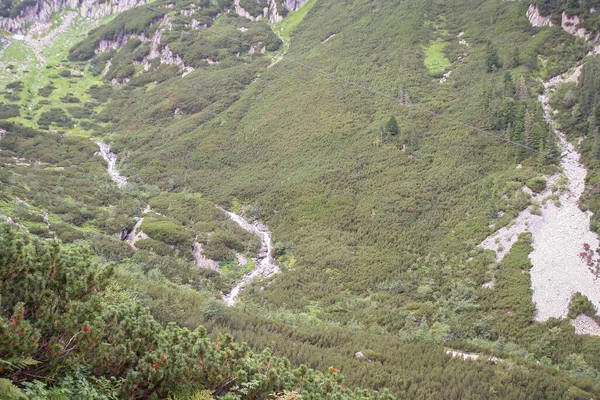 Berglandschaft Der Tatra Polen Schöne Landschaft Freien Reisekonzept Hintergrund Sommerzeit — Stockfoto