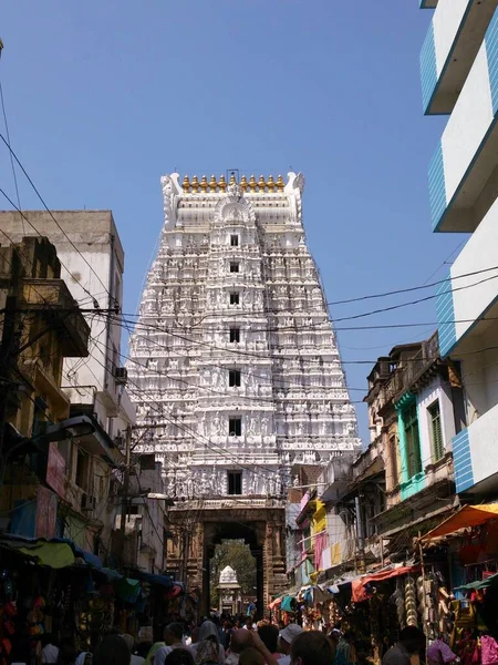 Hinduistischer Tempel Mandapama Südindien — Stockfoto