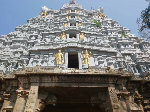Hinduistischer Tempel Mandapama Südindien — Stockfoto
