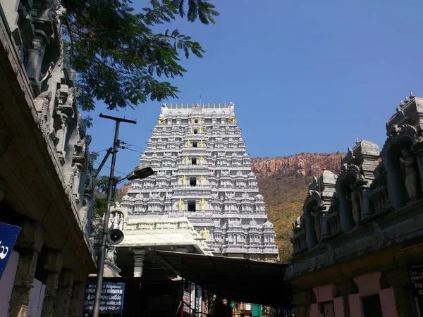 Hinduistický Chrám Mandapamě Jižní Indie — Stock fotografie