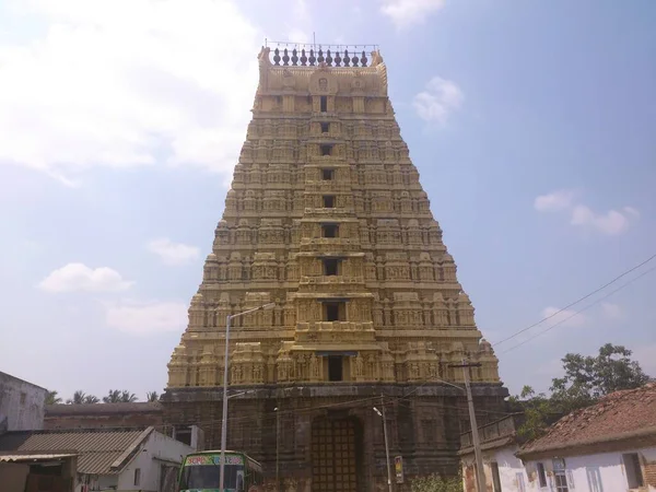 Hinduistischer Tempel Mandapama Südindien — Stockfoto