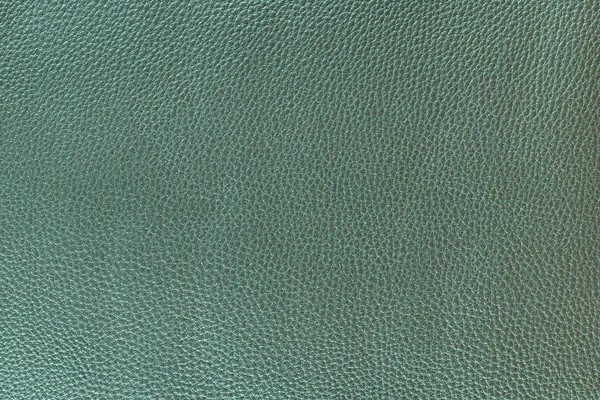 薄い緑の革の質感の背景 中粒穀物 — ストック写真