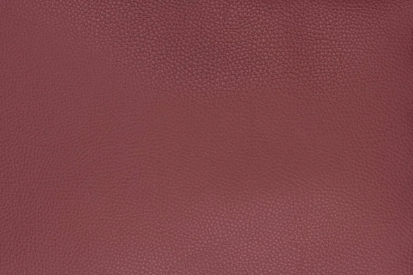 Old Red Smooth Natural Leather Medium Grain Textured Background — Stock Photo, Image