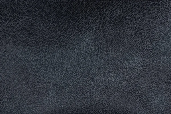 Nahaufnahme Texturierter Grauer Schwarzer Lederhintergrund Große Maserung — Stockfoto